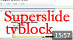 Lesson29 在drupal里使用superslide效果的tvblock